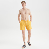 Nautica Erkek Sarı Desenli Mayo Şort Nautica Erkek Sarı Desenli Mayo Şort