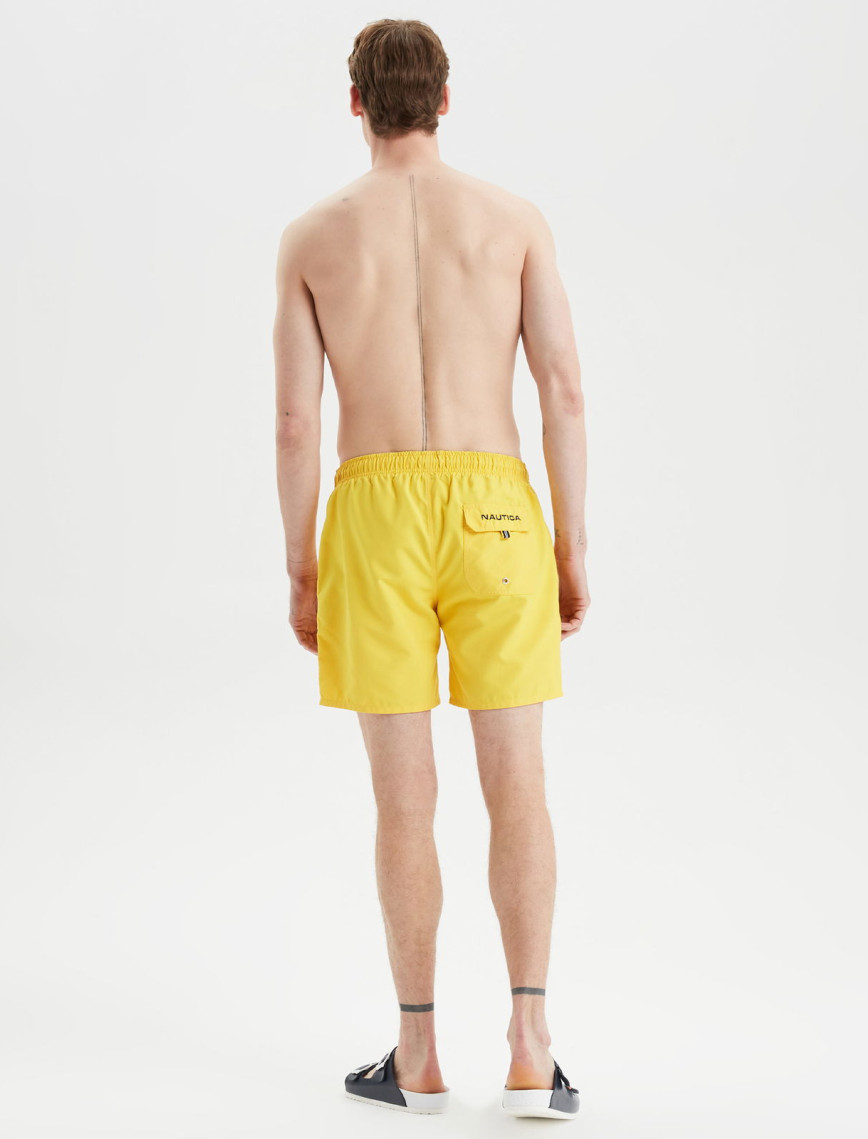 Nautica Erkek Sarı Regular Fit Mayo Şort Nautica Erkek Sarı Regular Fit Mayo Şort