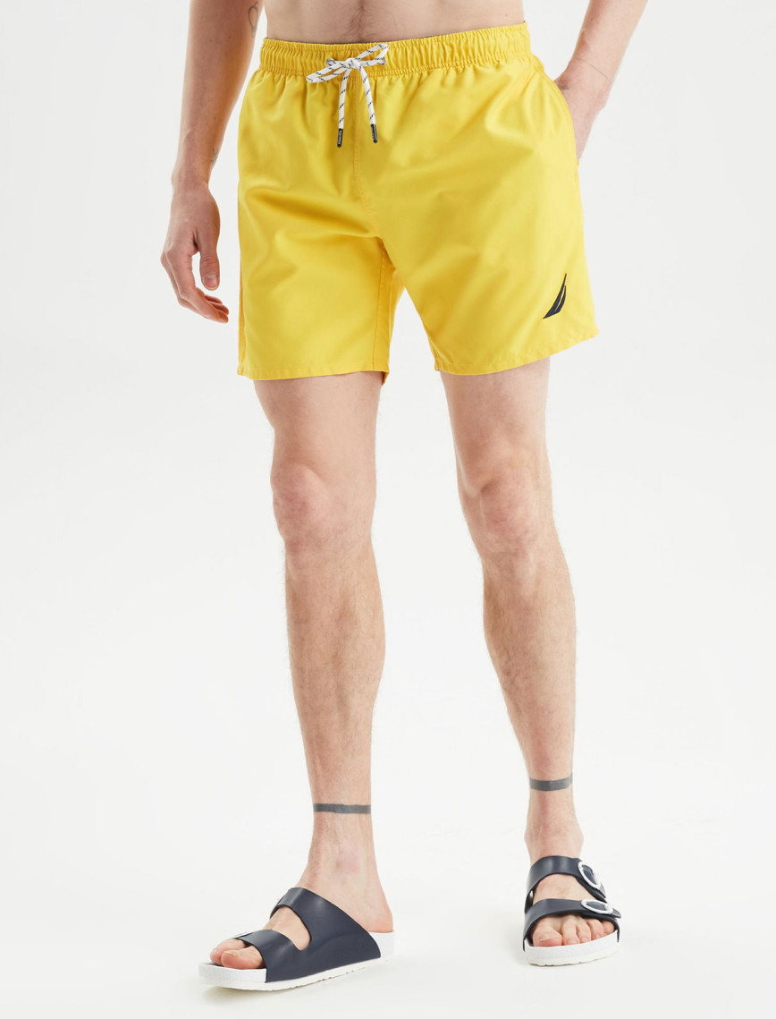 Nautica Erkek Sarı Regular Fit Mayo Şort Nautica Erkek Sarı Regular Fit Mayo Şort