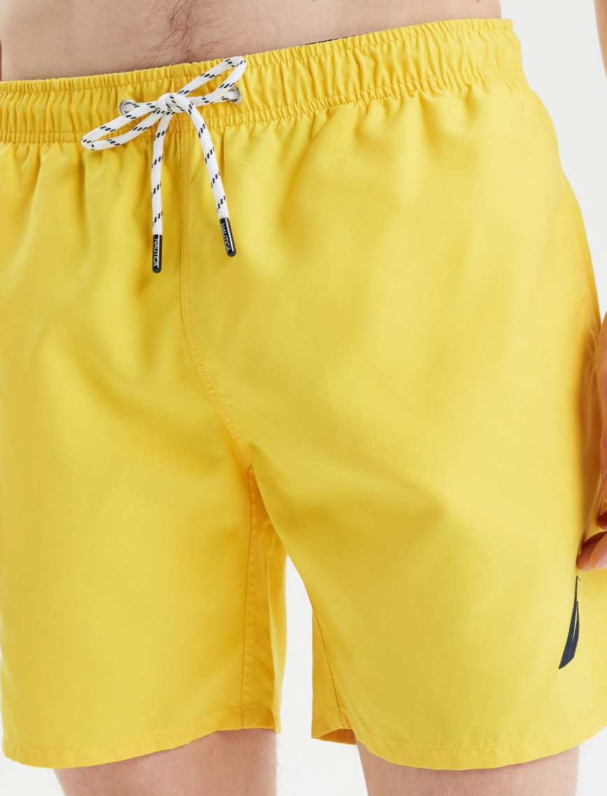 Nautica Erkek Sarı Regular Fit Mayo Şort Nautica Erkek Sarı Regular Fit Mayo Şort