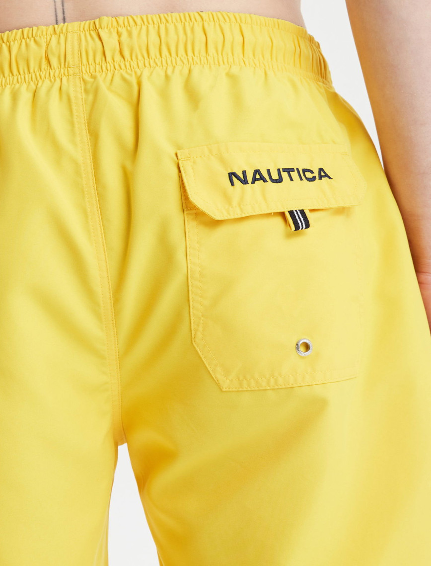 Nautica Erkek Sarı Regular Fit Mayo Şort Nautica Erkek Sarı Regular Fit Mayo Şort