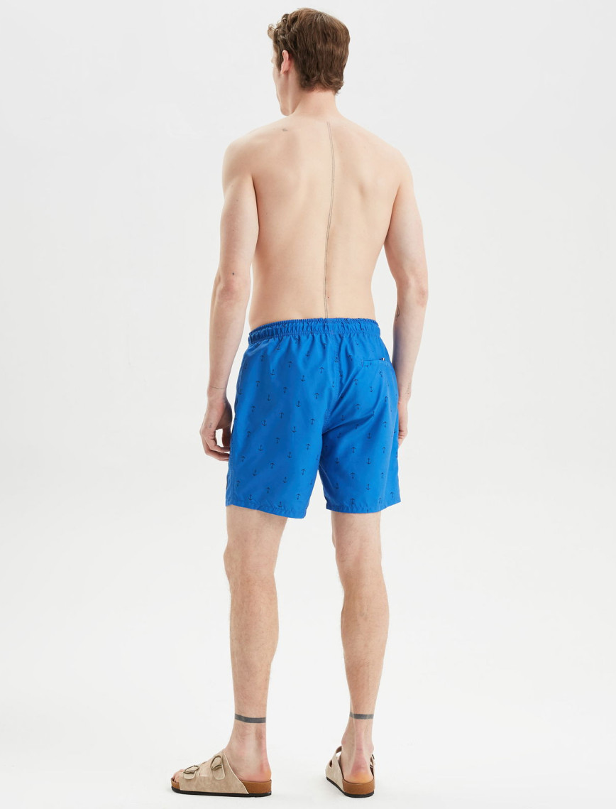 Nautica Erkek Mavi Desenli Mayo Şort Nautica Erkek Mavi Desenli Mayo Şort