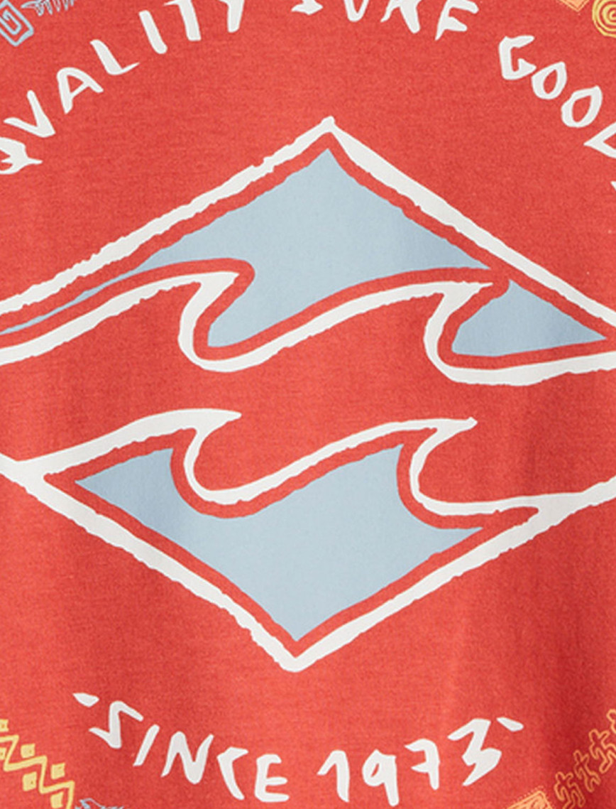 Billabong Rotor Diamond Ss Erkek Kırmızı Tişört Billabong Rotor Diamond Ss Erkek Kırmızı Tişört