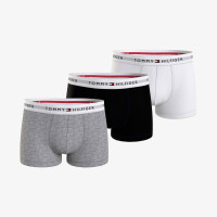 Tommy Hilfiger 3'lü Trunk Erkek Gri Boxer Tommy Hilfiger 3'lü Trunk Erkek Gri Boxer