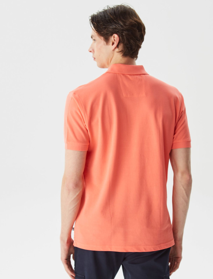 Nautica Erkek Turuncu Classic Fit Kısa Kollu Polo Nautica Erkek Turuncu Classic Fit Kısa Kollu Polo