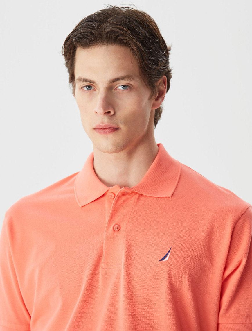 Nautica Erkek Turuncu Classic Fit Kısa Kollu Polo Nautica Erkek Turuncu Classic Fit Kısa Kollu Polo