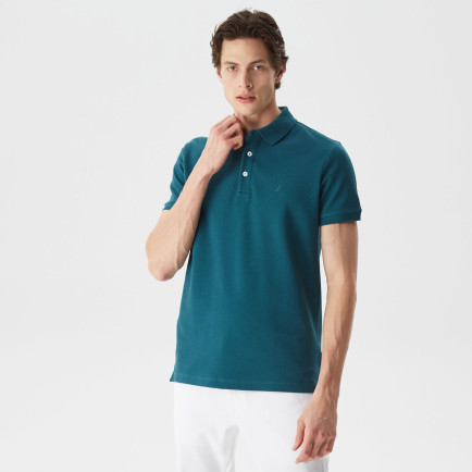 Nautica Erkek Yeşil Slim Fit Kısa Kollu Polo Nautica Erkek Yeşil Slim Fit Kısa Kollu Polo