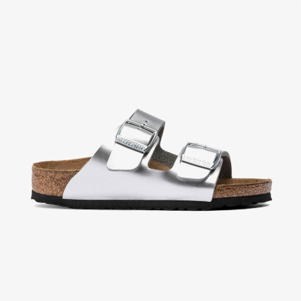 Birkenstock Arizona Kids Bf Electric Metallic Çocuk Gümüş Rengi Terlik Birkenstock Arizona Kids Bf Electric Metallic Çocuk Gümüş Rengi Terlik