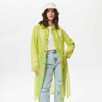 Only Onlacacie Rain Coat Kadın Yeşil Mont Only Onlacacie Rain Coat Kadın Yeşil Mont