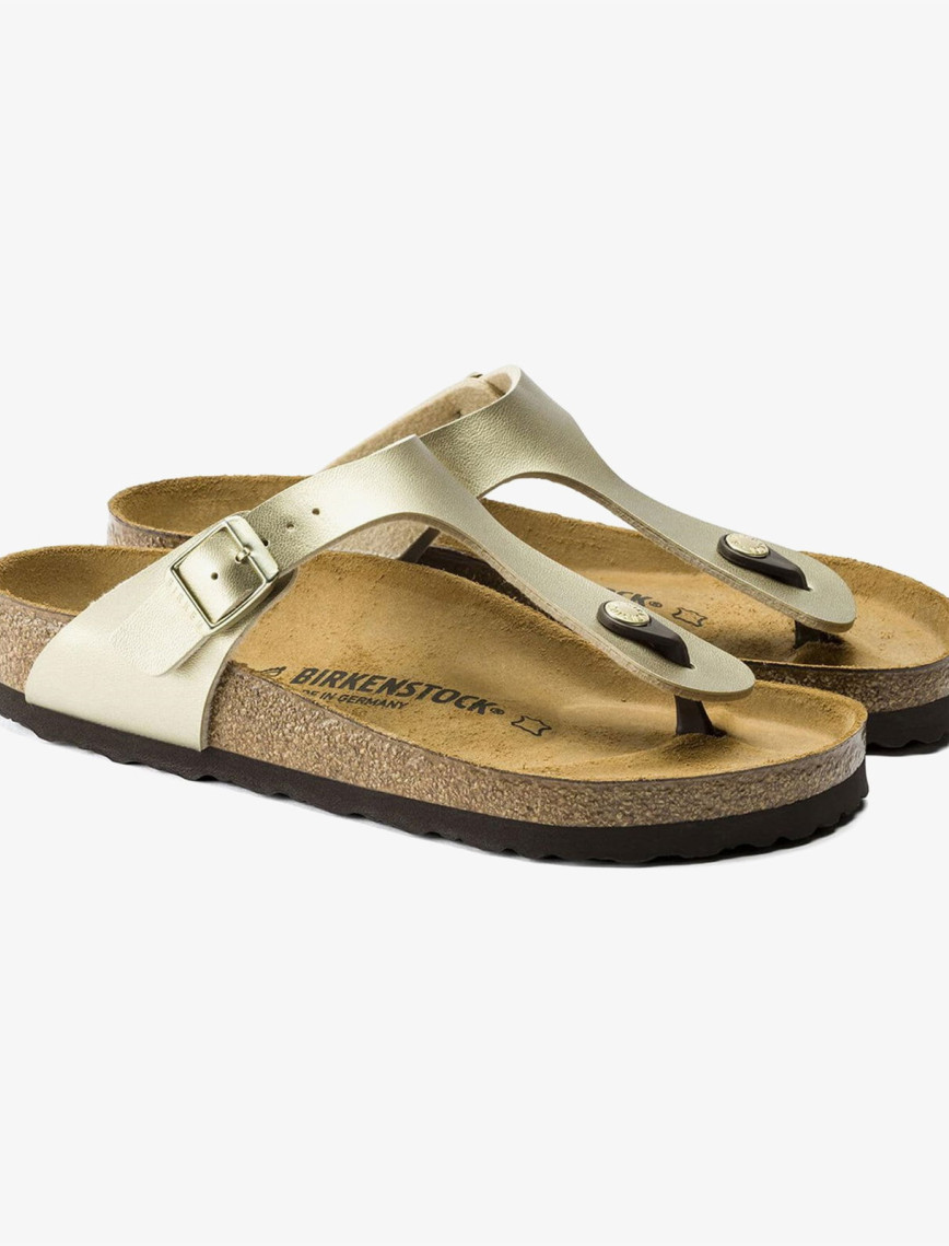 Birkenstock Gizeh BF Kadın Altın Rengi Terlik Birkenstock Gizeh BF Kadın Altın Rengi Terlik