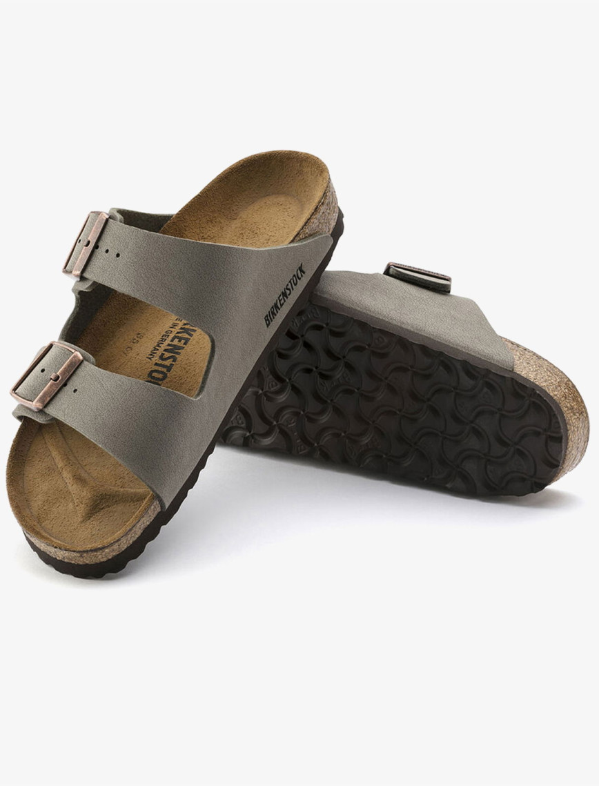 Birkenstock Arizona Bf Kayışlı Unisex Gri Terlik Birkenstock Arizona Bf Kayışlı Unisex Gri Terlik