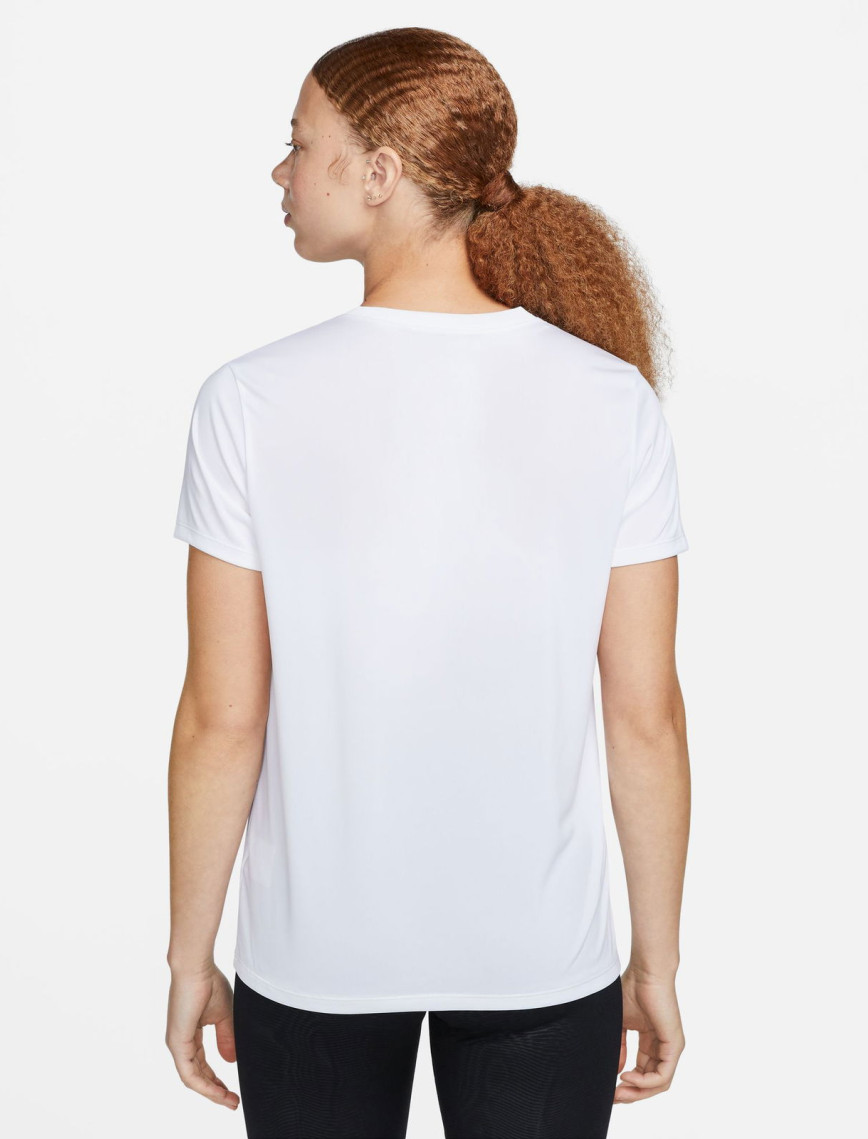 Nike Dri-Fit Kadın Beyaz T-Shirt Nike Dri-Fit Kadın Beyaz T-Shirt
