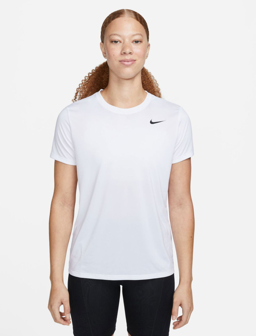 Nike Dri-Fit Kadın Beyaz T-Shirt Nike Dri-Fit Kadın Beyaz T-Shirt