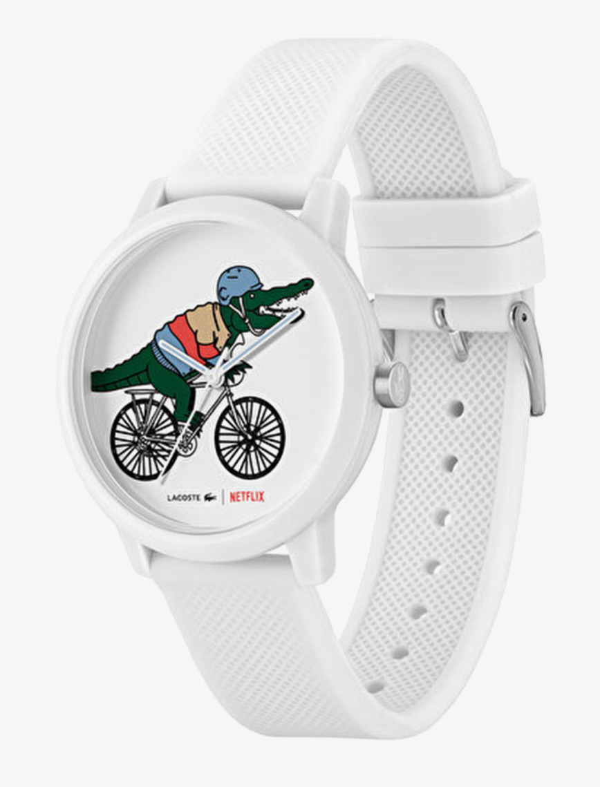 Lacoste X Netflix Unisex Beyaz Saat Lacoste X Netflix Unisex Beyaz Saat