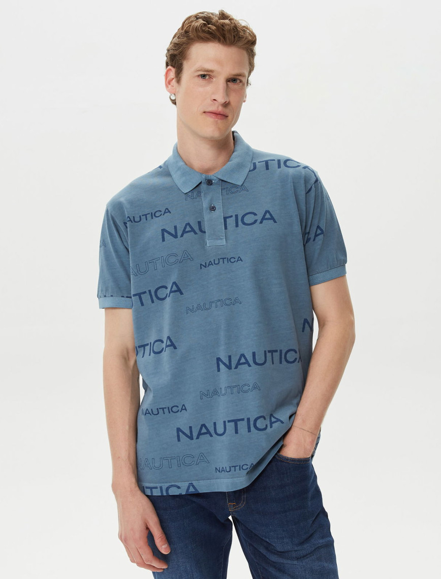 Nautica Erkek Turuncu Classic Fit Kısa Kollu Polo Nautica Erkek Turuncu Classic Fit Kısa Kollu Polo