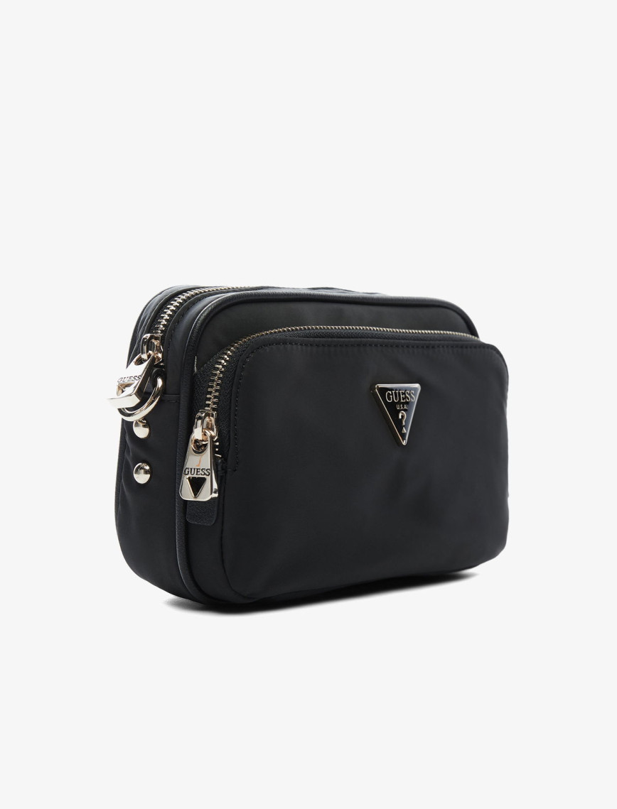 Guess Eco Gemma Tote Crossbody Camera Kadın Siyah Çapraz Çanta Guess Eco Gemma Tote Crossbody Camera Kadın Siyah Çapraz Çanta