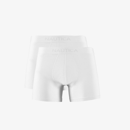 Nautica Erkek Beyaz 2li Boxer Nautica Erkek Beyaz 2li Boxer