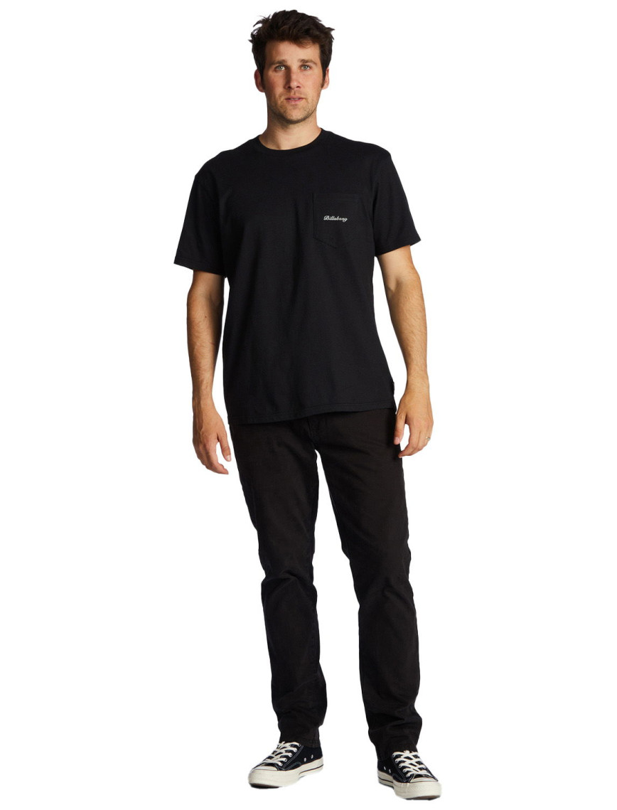 Billabong Troppo Pkt Erkek Siyah Tişört