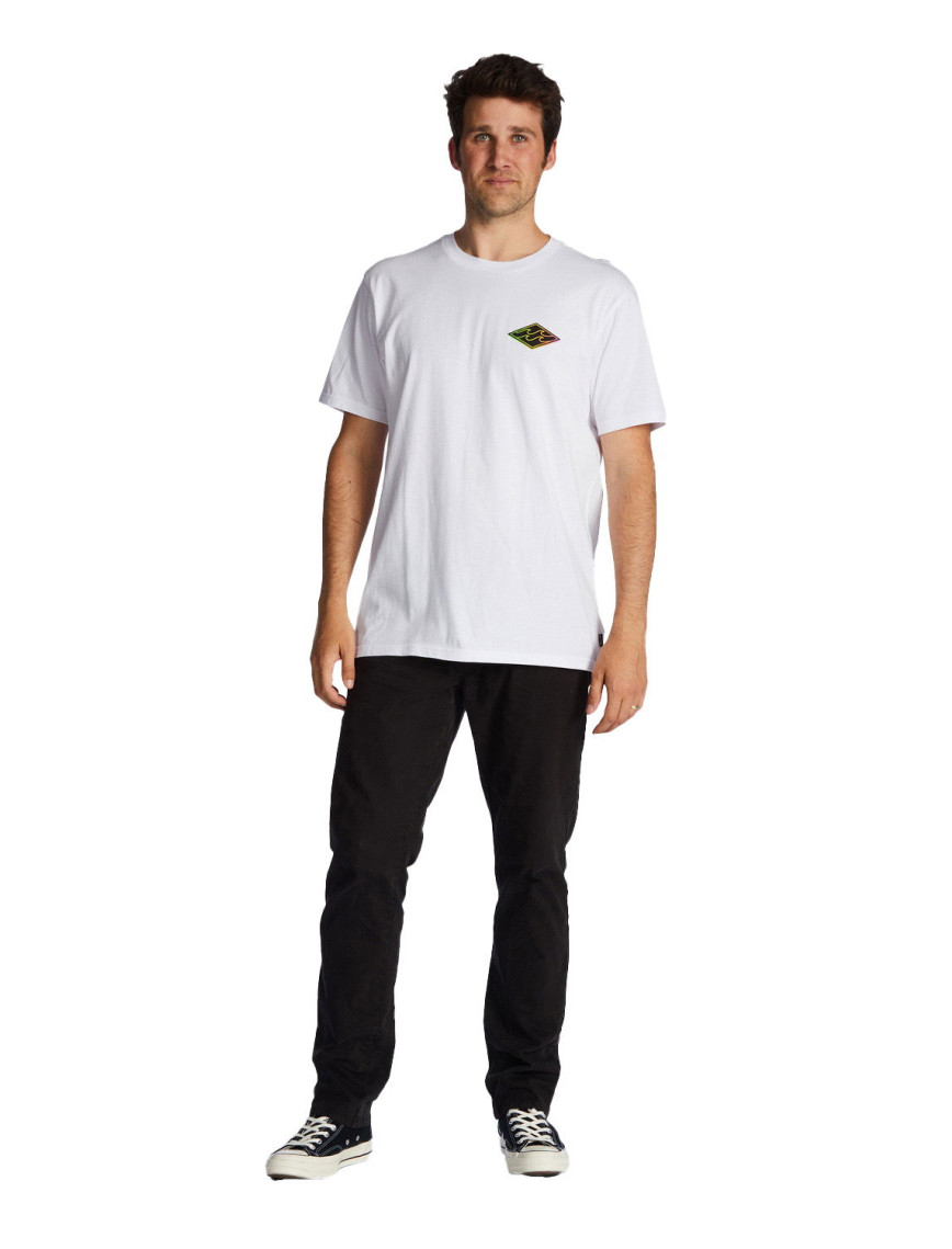 Billabong Crayon Wave Ss Erkek Beyaz Tişört Billabong Crayon Wave Ss Erkek Beyaz Tişört