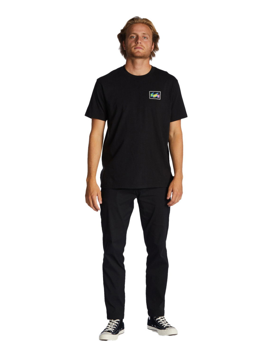 Billabong Crayon Wave Ss Erkek Siyah Tişört Billabong Crayon Wave Ss Erkek Siyah Tişört