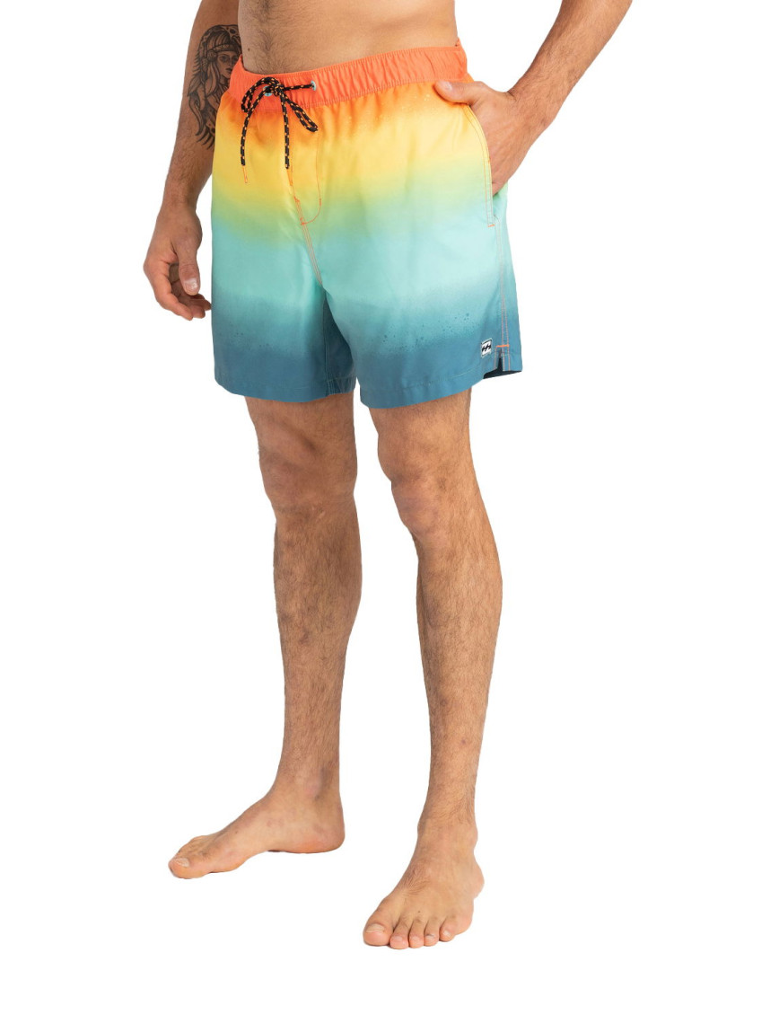 Billabong All Day Fade Lb Erkek Mavi Volley Short Billabong All Day Fade Lb Erkek Mavi Volley Short