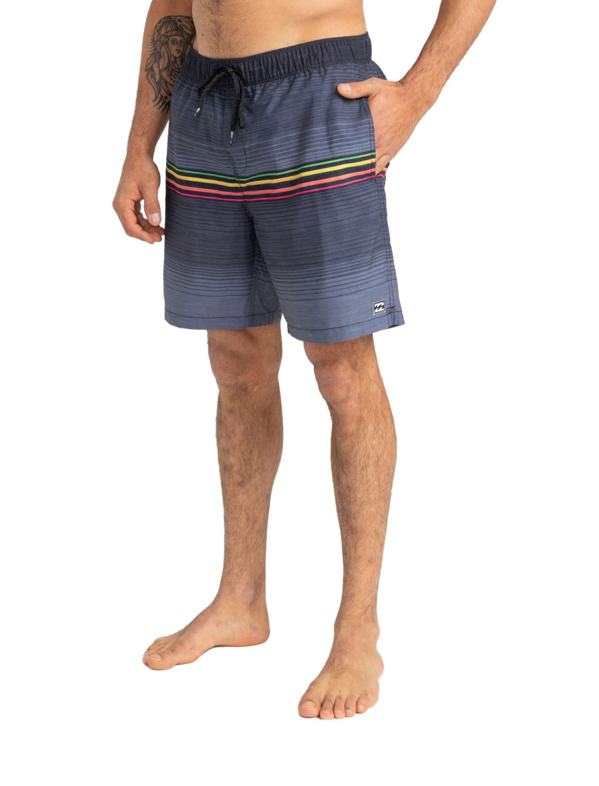 Billabong All Day Htr Stripe Lb Erkek Volley Short Billabong All Day Htr Stripe Lb Erkek Volley Short
