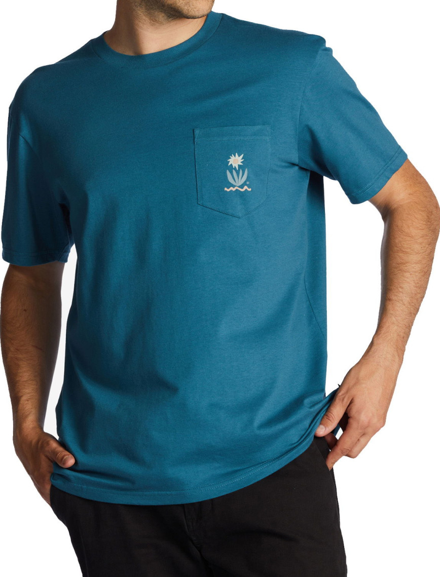 Billabong Troppo Pkt Erkek Mavi Tişört