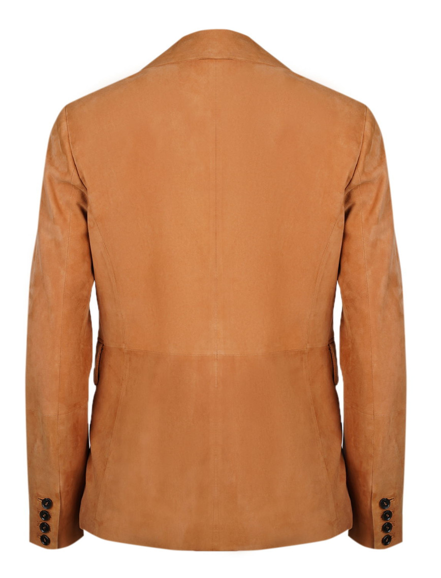 Jolanda Konyak Kadın Süet Deri Blazer Ceket Jolanda Konyak Kadın Süet Deri Blazer Ceket