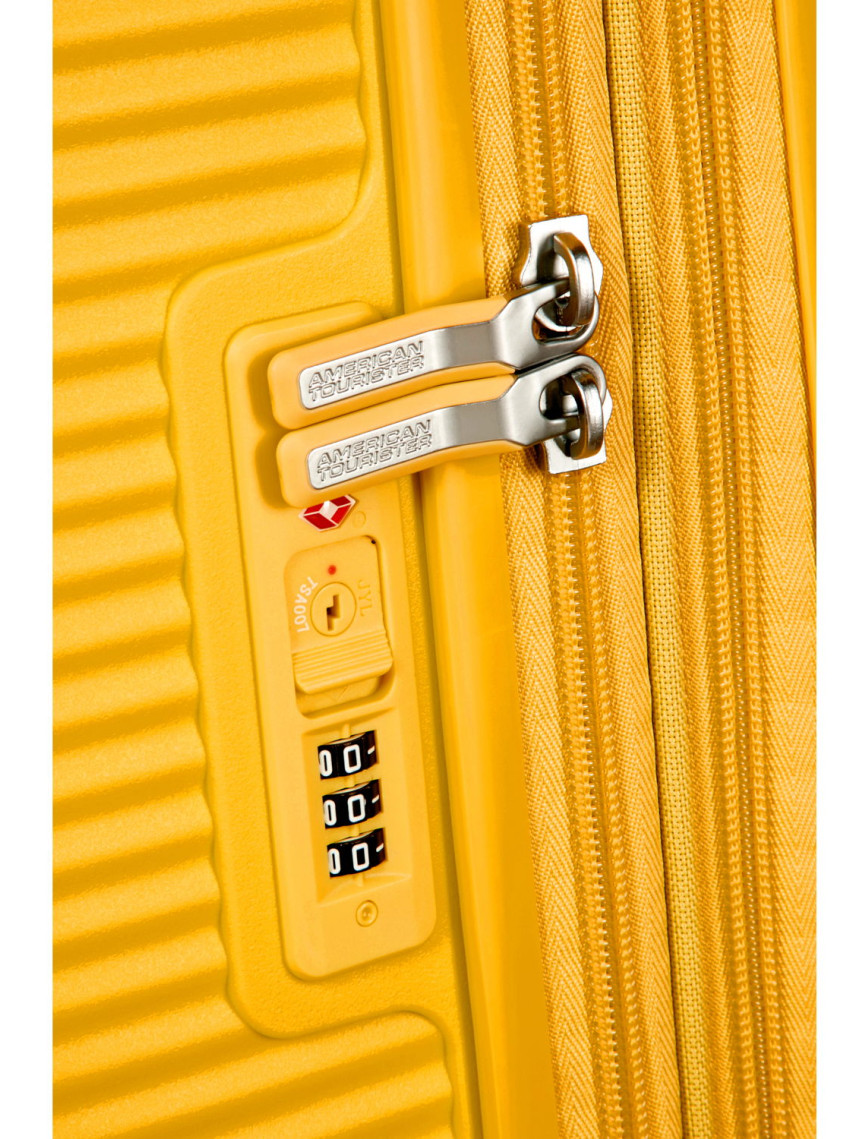 American Tourister Soundbox - Kabin Boy Sert Valiz 55 cm