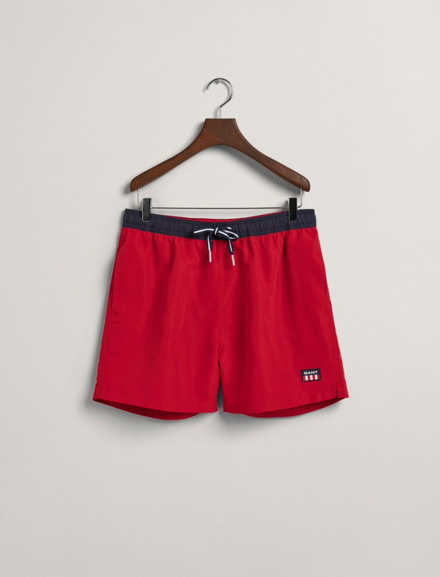 GANT Erkek Kırmızı Mayo Şort