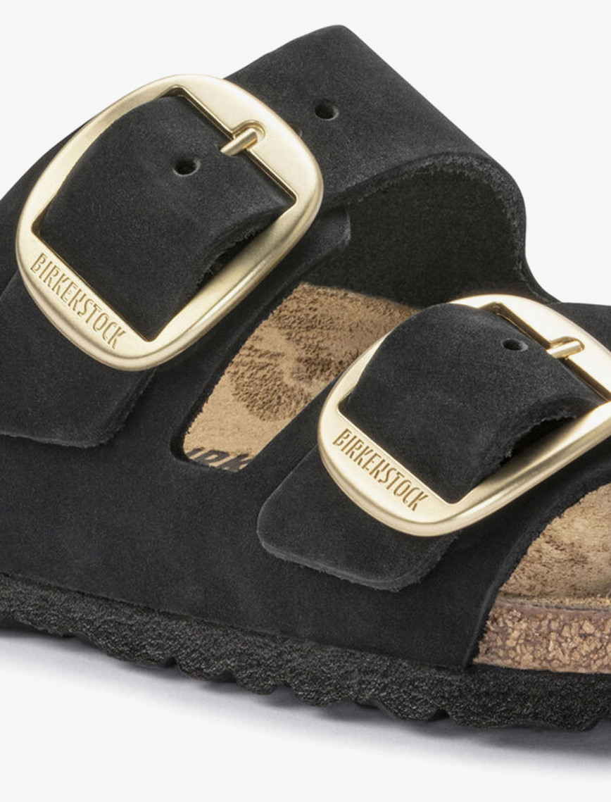 Birkenstock Arizona Big Buckle Nu Kadın Siyah Terlik Birkenstock Arizona Big Buckle Nu Kadın Siyah Terlik