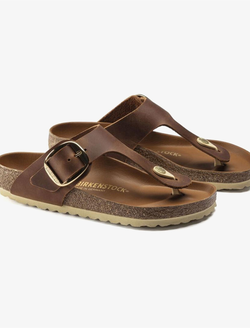 Birkenstock Gizeh Big Buckle Leoi Kadın Kahverengi Terlik Birkenstock Gizeh Big Buckle Leoi Kadın Kahverengi Terlik