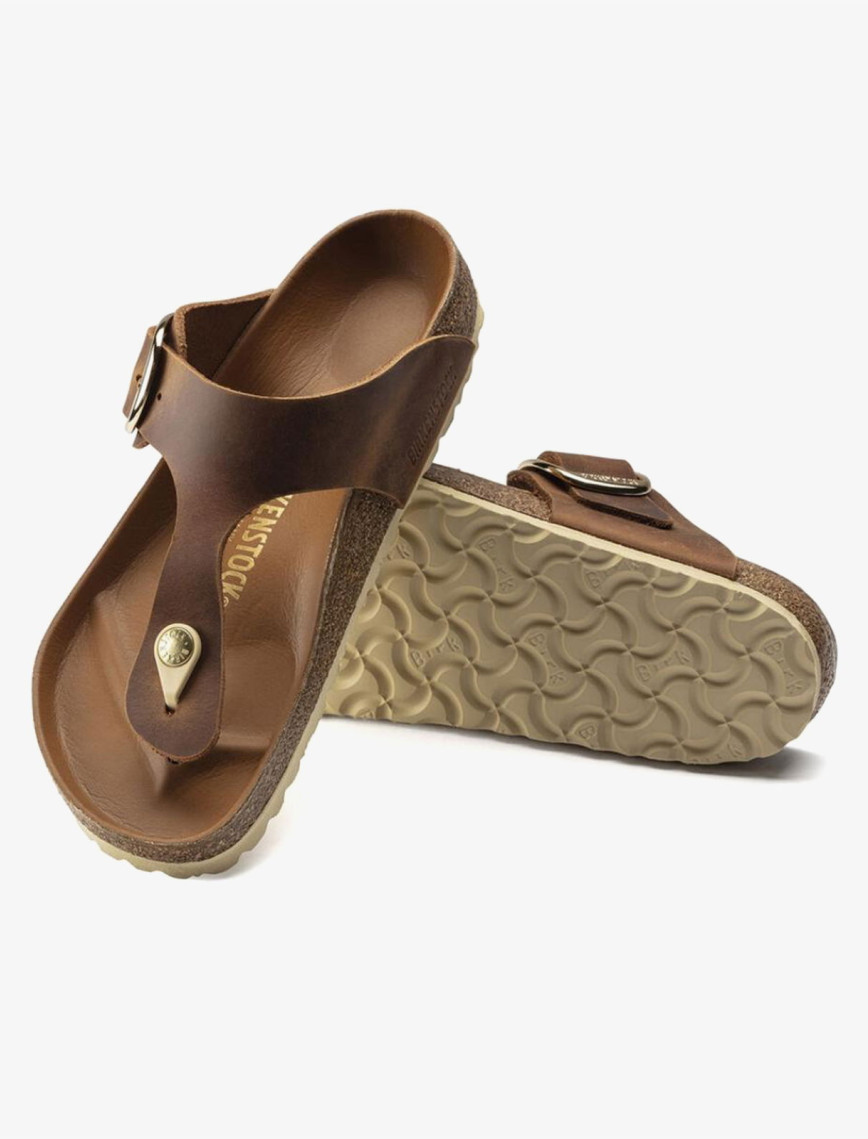 Birkenstock Gizeh Big Buckle Leoi Kadın Kahverengi Terlik Birkenstock Gizeh Big Buckle Leoi Kadın Kahverengi Terlik
