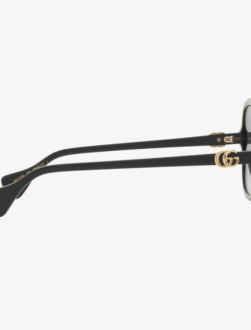 Gucci 0GC001946 Kadın Siyah Güneş Gözlüğü Gucci 0GC001946 Kadın Siyah Güneş Gözlüğü