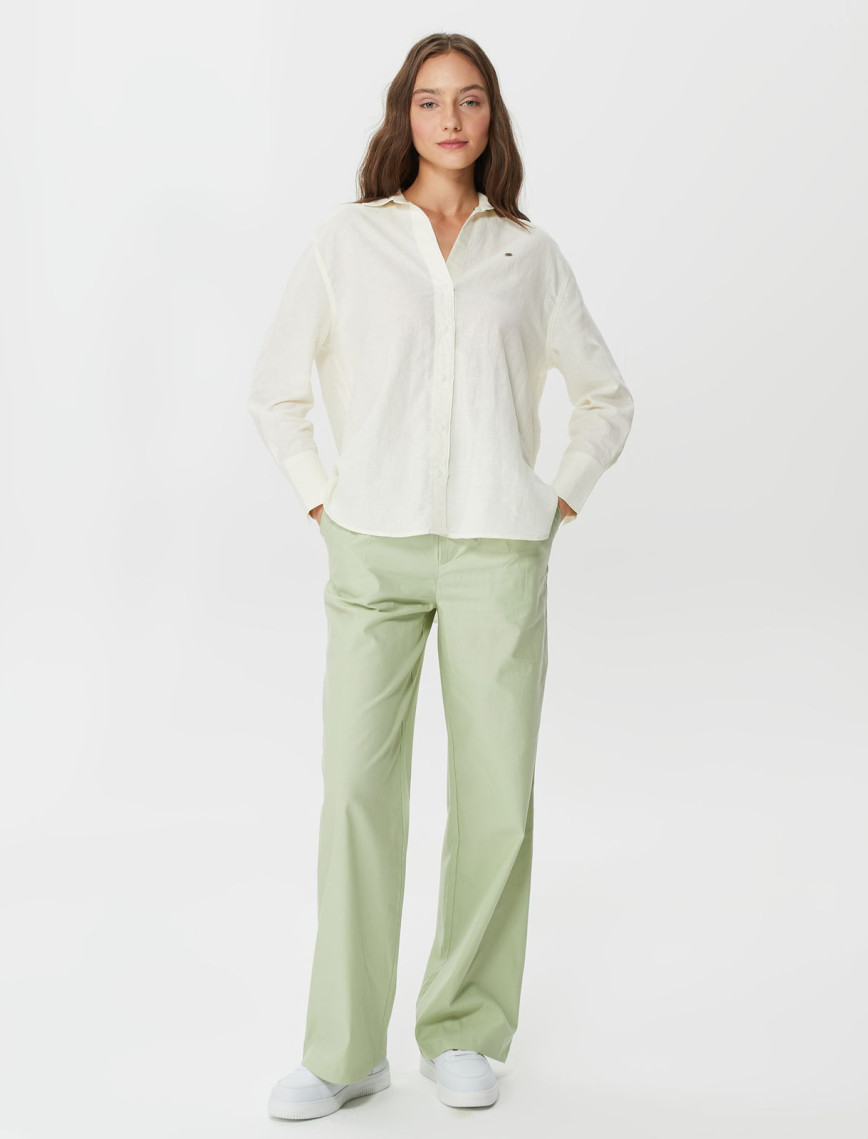 Nautica Kadın Beyaz Pantolon Nautica Kadın Beyaz Pantolon