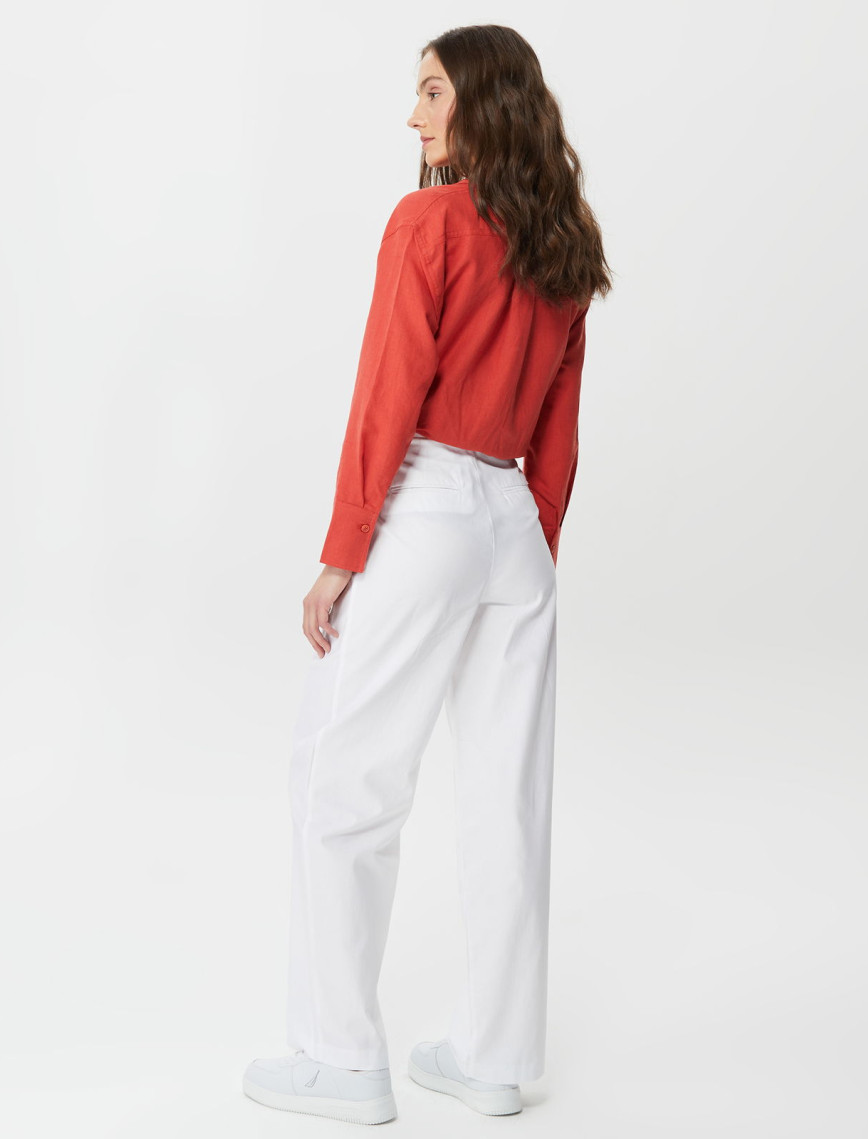 Nautica Kadın Beyaz Pantolon Nautica Kadın Beyaz Pantolon