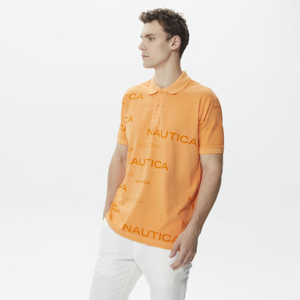 Nautica Erkek Turuncu Classic Fit Kısa Kollu Polo Nautica Erkek Turuncu Classic Fit Kısa Kollu Polo