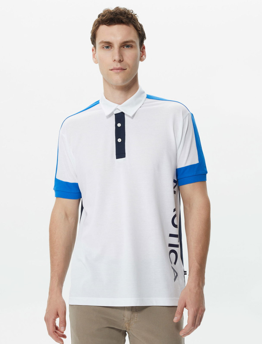 Nautica Erkek Beyaz Classic Fit Kısa Kollu Polo Nautica Erkek Beyaz Classic Fit Kısa Kollu Polo