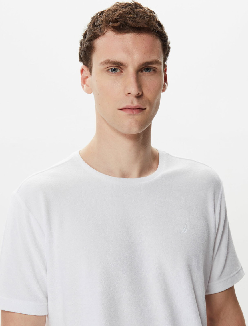Nautica Erkek Beyaz T-Shirt Nautica Erkek Beyaz T-Shirt