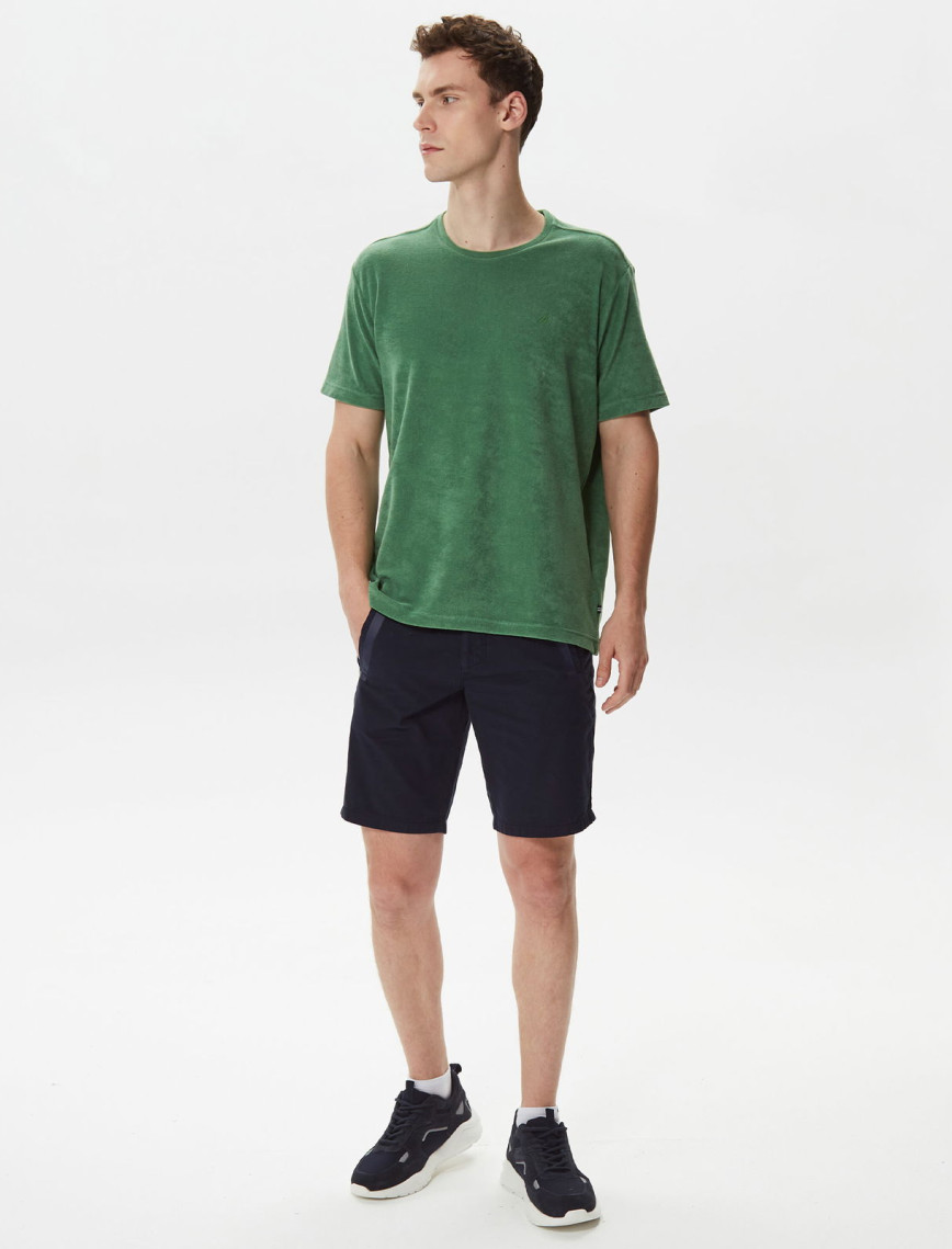 Nautica Erkek Yeşil Standart Fit T-Shirt Nautica Erkek Yeşil Standart Fit T-Shirt