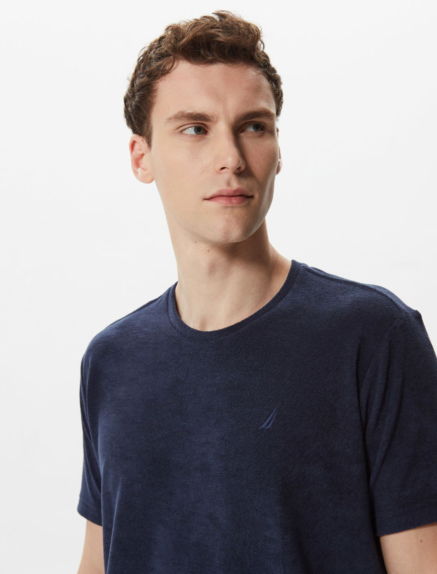 Nautica Erkek Lacivert Standart Fit T-Shirt Nautica Erkek Lacivert Standart Fit T-Shirt