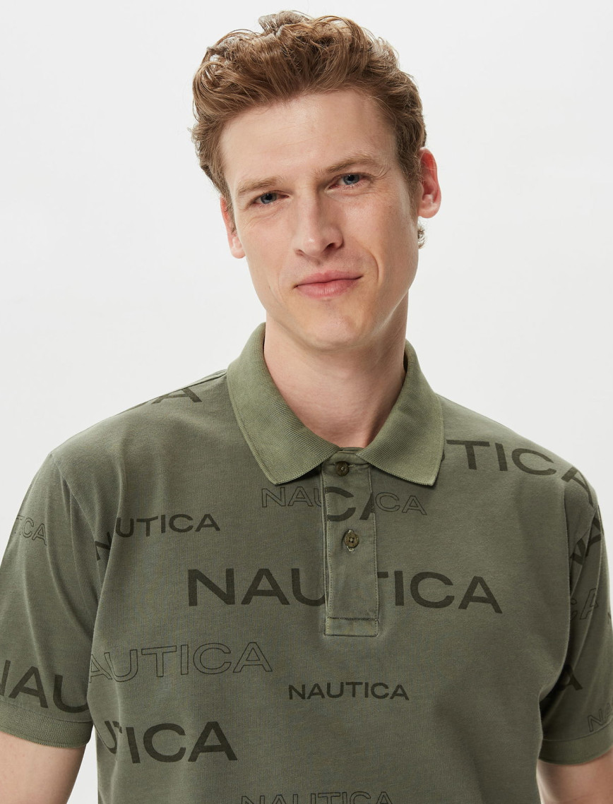 Nautica Erkek Yeşil Classic Fit Kısa Kollu Polo Nautica Erkek Yeşil Classic Fit Kısa Kollu Polo