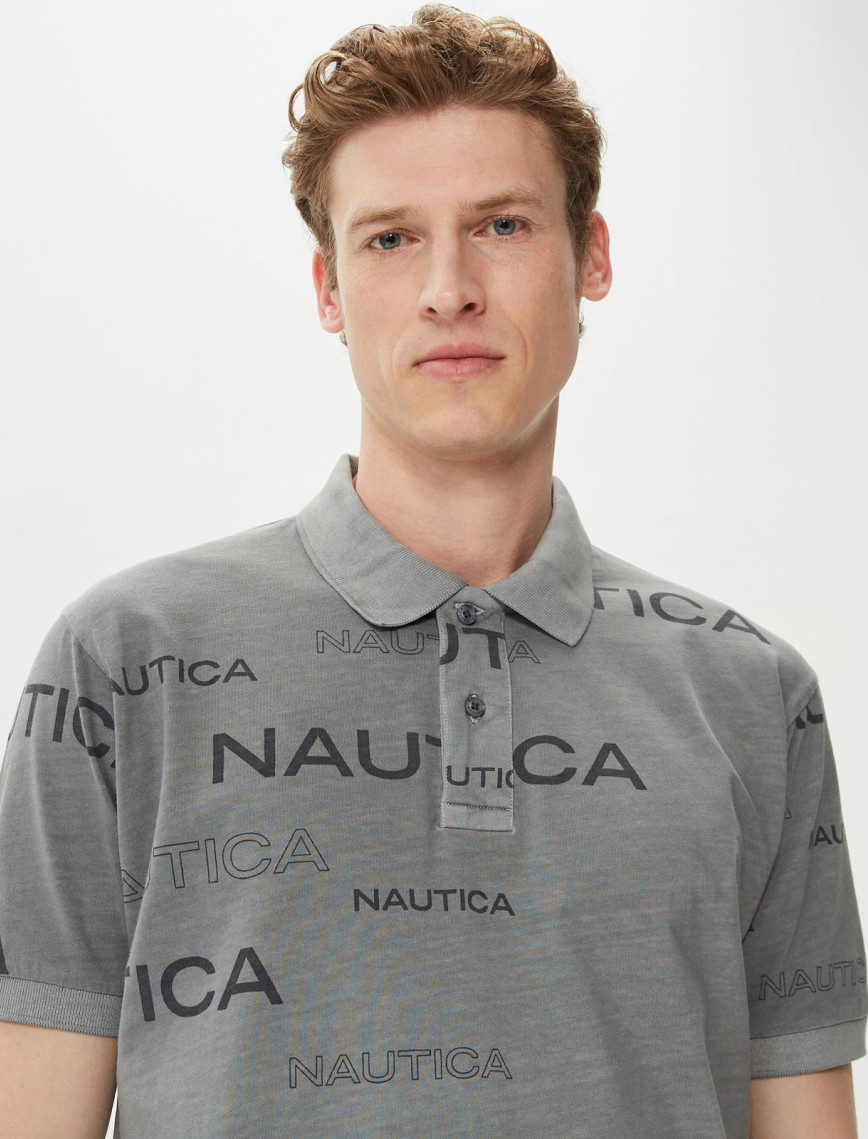 Nautica Erkek Gri Kısa Kollu Polo Nautica Erkek Gri Kısa Kollu Polo