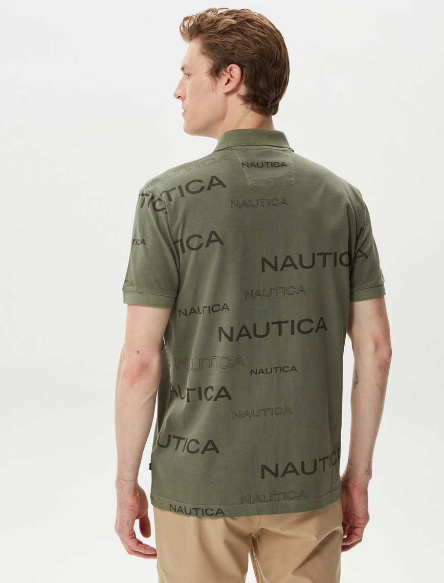 Nautica Erkek Yeşil Classic Fit Kısa Kollu Polo Nautica Erkek Yeşil Classic Fit Kısa Kollu Polo