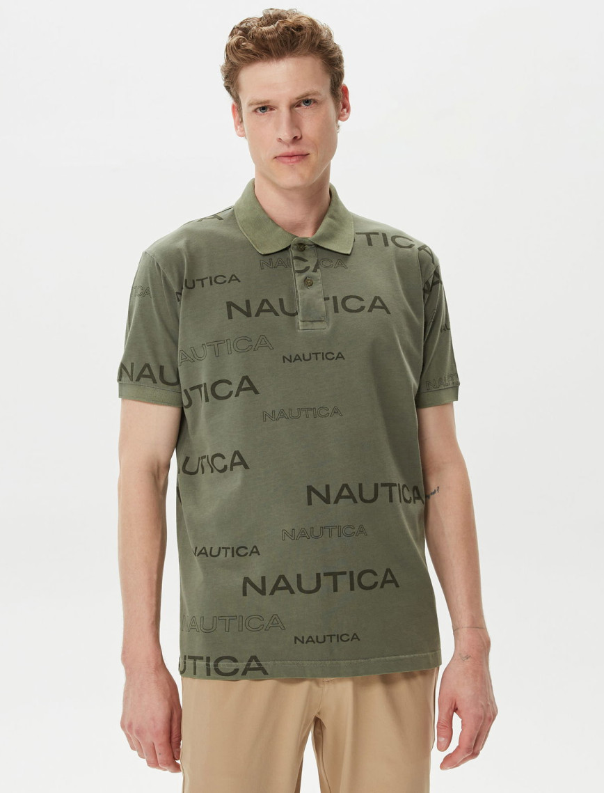 Nautica Erkek Turuncu Classic Fit Kısa Kollu Polo Nautica Erkek Turuncu Classic Fit Kısa Kollu Polo