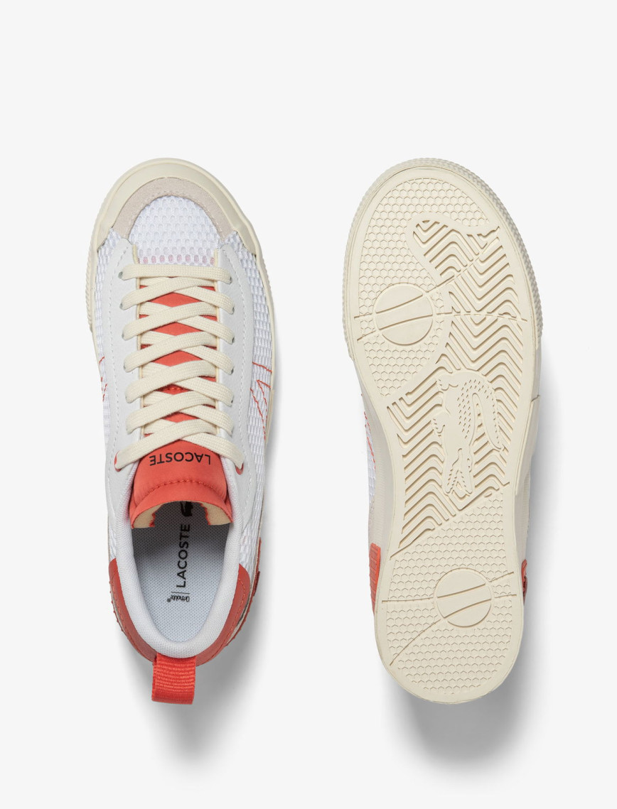 Lacoste L004 Platform Kadın Beyaz Sneaker Lacoste L004 Platform Kadın Beyaz Sneaker