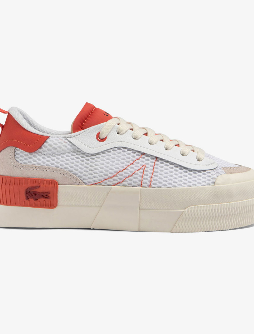 Lacoste L004 Platform Kadın Beyaz Sneaker Lacoste L004 Platform Kadın Beyaz Sneaker