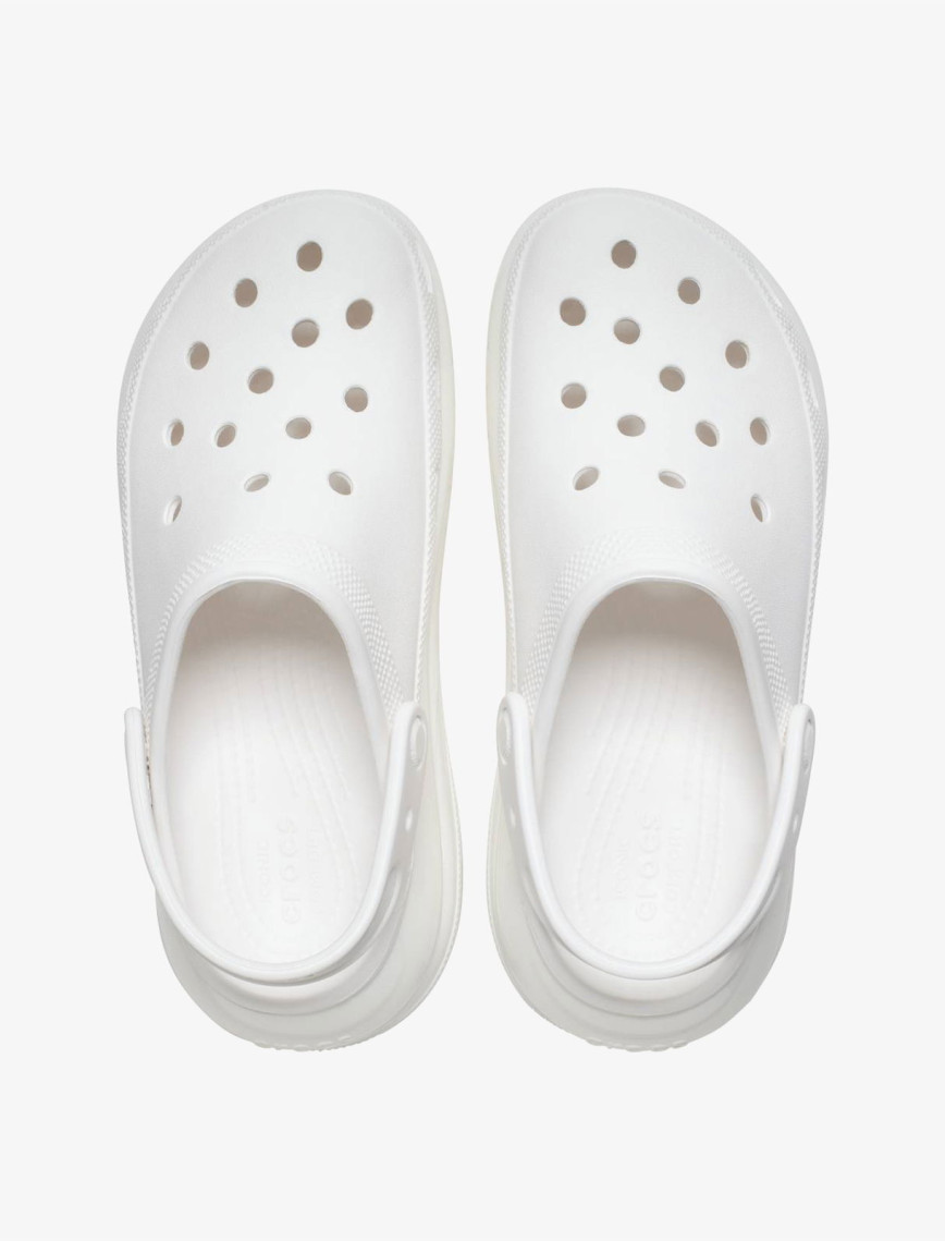 Crocs Classic Mega Crush Kadın Beyaz Terlik Crocs Classic Mega Crush Kadın Beyaz Terlik