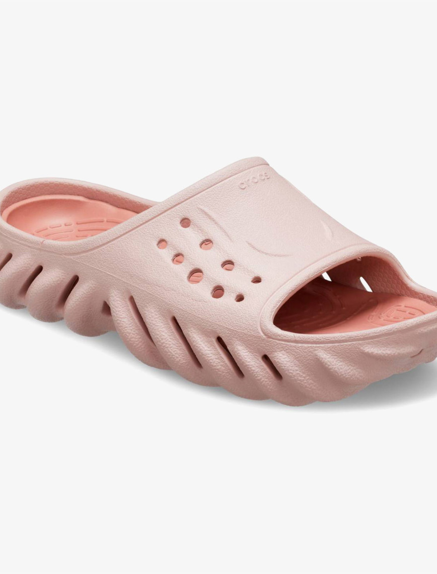 Crocs Echo Slide Kadın Pembe Terlik Crocs Echo Slide Kadın Pembe Terlik