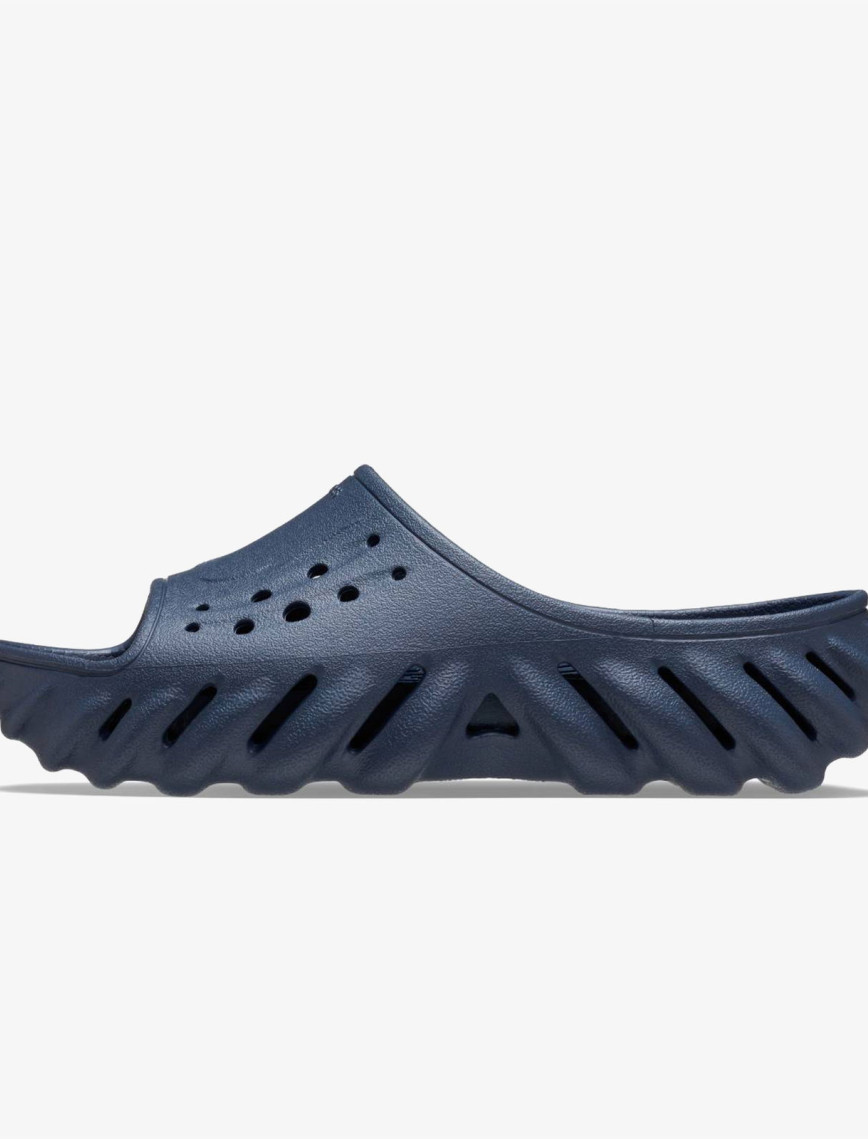 Crocs Echo Slide Unisex Lacivert Terlik Crocs Echo Slide Unisex Lacivert Terlik